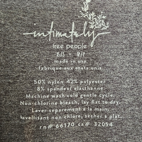 Free People Intimately Seamless High Platform Slip in Heathered Grey•XS/S - Picture 11 of 14